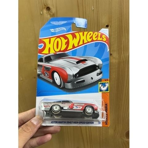  Mô hình xe HXR20 Hot Wheels Basic Car Aston Martin DB4GT High Speed Edition 