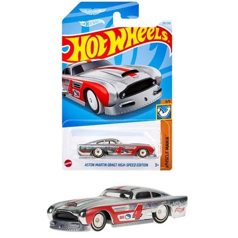  Mô hình xe HXR20 Hot Wheels Basic Car Aston Martin DB4GT High Speed Edition 