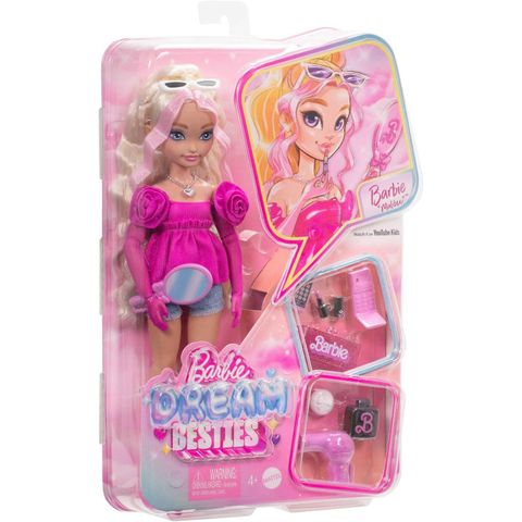  HYC21 Barbie Dream Besties Malibu Fashion Doll - B0CMGN55PX 