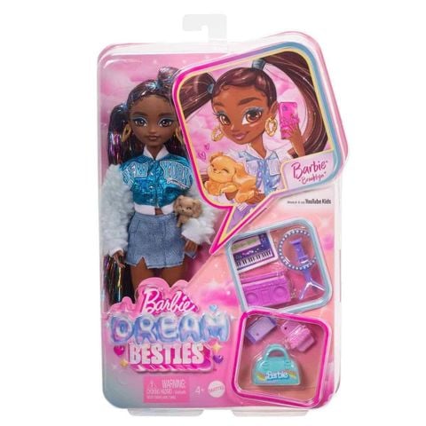  Barbie Dream Besties Barbie “Brooklyn” Fashion Doll và phụ kiện 