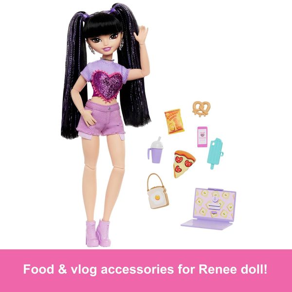 Búp bê Barbie Dream Besties Playset with Renee Fashion Doll
