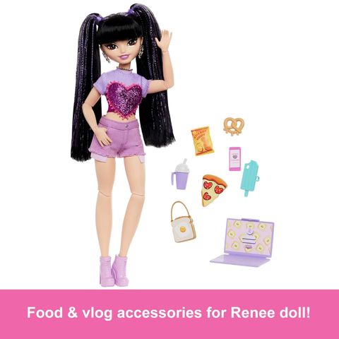  Búp bê Barbie Dream Besties Playset with Renee Fashion Doll 