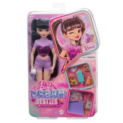  Búp bê Barbie Dream Besties Playset with Renee Fashion Doll 