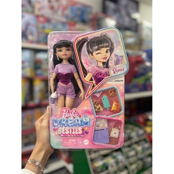 Búp bê Barbie Dream Besties Playset with Renee Fashion Doll
