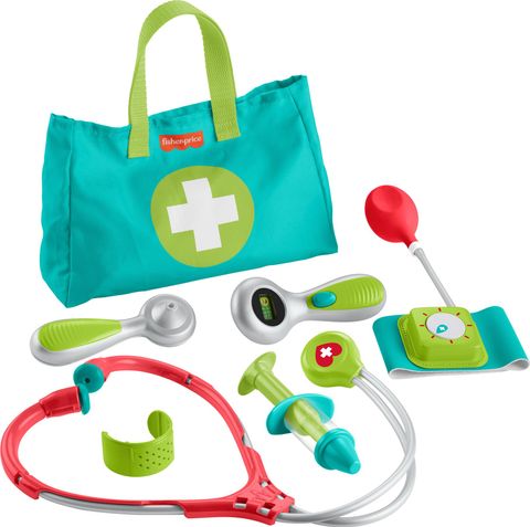  HYH26 Fisher-Price Medical Kit 7-Piece Doctor Toys 