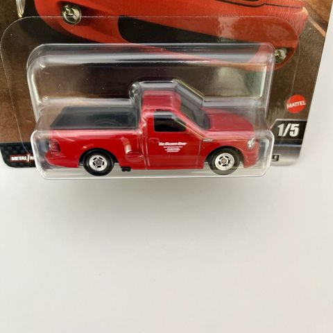  Xe mô hình HNW46/HYP75 Hot Wheels Premium Fast & Furious Ford F-150 SVT Lightning Red 