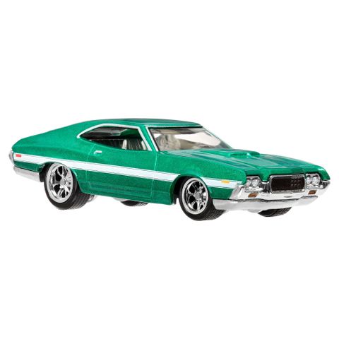  Mô hình xe HYP72 Hot Wheels Fast & Furious 1972 Ford Gran Torino Sport 
