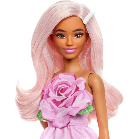  HYT94 Barbie Fashionista Doll Pink Rose 