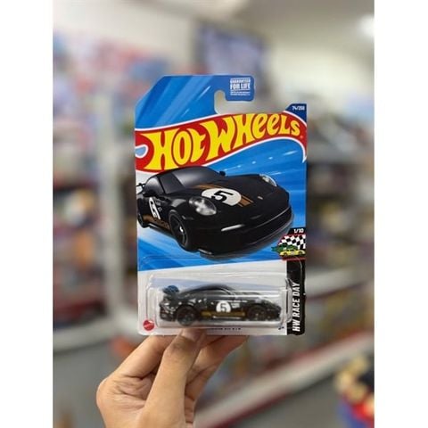  Xe mô hình HYX17 Hot Wheels Basic Porsche 911 GT3 (Black) 