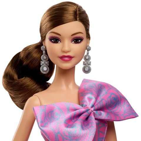  Búp bê JBJ07 Birthday Wishes Signature Theme Doll House Barbie Doll Pink 