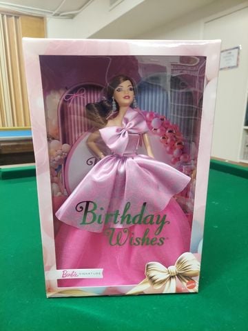  Búp bê JBJ07 Birthday Wishes Signature Theme Doll House Barbie Doll Pink 
