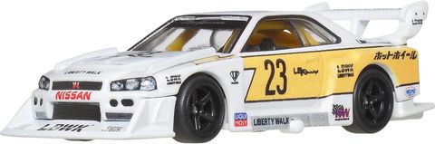  Mô hình xe JBK59 Hot Wheels Car Culture Silhouette LB-ER34 Super Silhouette Nissan Skyline 