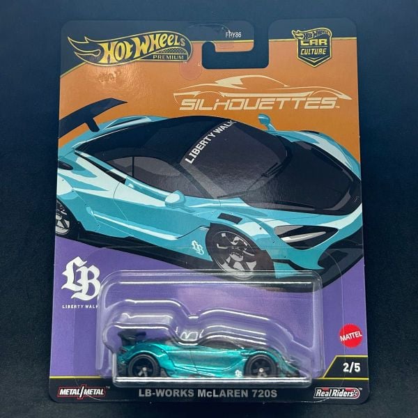  23win04 JBK47 Car Culture Silhouette Liberty Works McLaren 720S - Green 