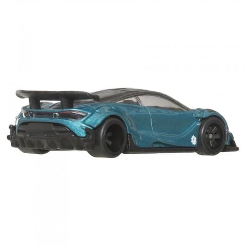  Xe mô hình Hot Wheels JBK47 Car Culture Silhouette Liberty Works McLaren 720S - Green 