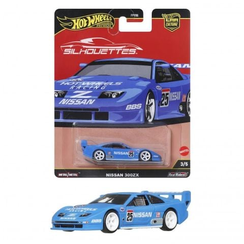  Mô hình xe JBK61 Hot Wheels Car Culture Silhouette Nissan 300ZX 