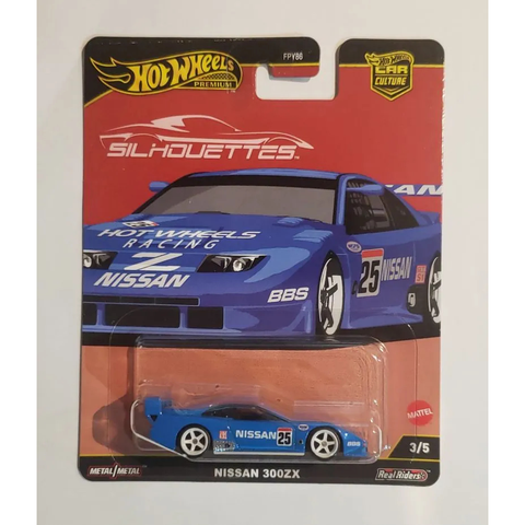  Mô hình xe JBK61 Hot Wheels Car Culture Silhouette Nissan 300ZX 