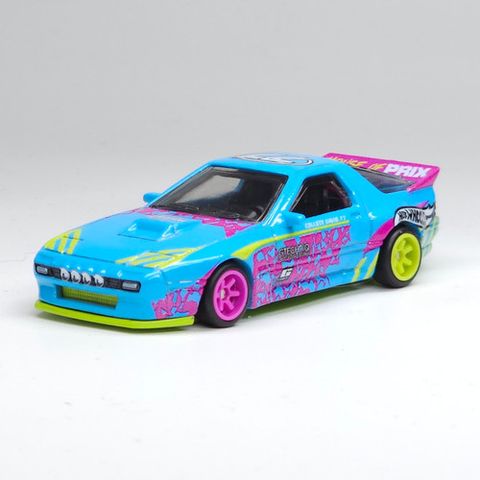  Mô hình xe JBK60 Hot Wheels Car Culture Silhouette Mazda RX-7 FC Pandem 