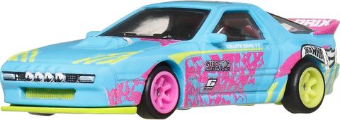  Mô hình xe JBK60 Hot Wheels Car Culture Silhouette Mazda RX-7 FC Pandem 