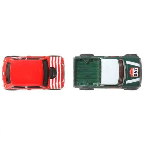  JBK97 Hot Wheels Premium 2 Pack - Maurice Mini / '67 Austin Mini Pickup 