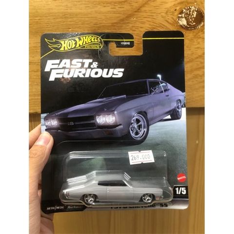  Xe mô hình JBL94 Hot Wheels Fast and Furious 1970 Chevel SS 