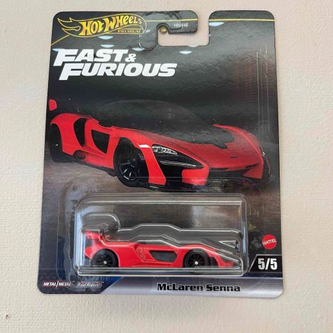  JBL92/HNW46 Hot Wheels Premium Fast&Furious MCLAREN SENNA 