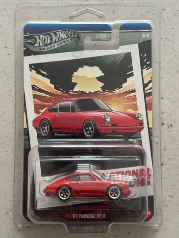  Xe mô hình JBY86 Hot Wheels Vintage 67 Porsche 911 R 