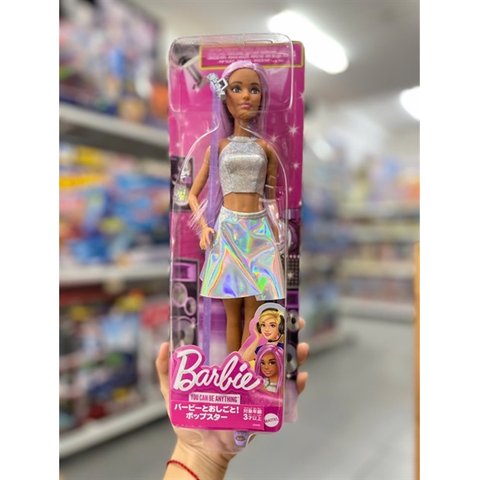  Đồ chơi Búp bê Barbie Careers Pop Star Doll DVF50 