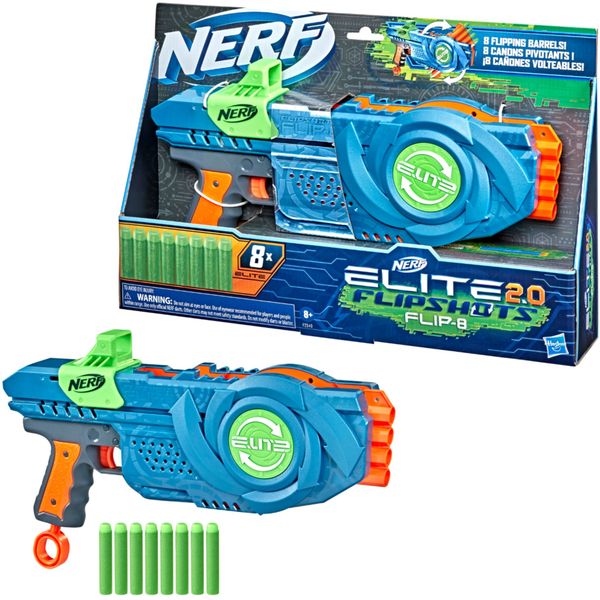 Súng Lật Đồ Chơi Nerf Elite 2.0 Flipshots Flip-8 Blaster