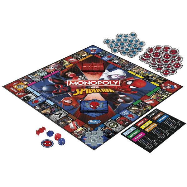 Cờ tỷ phú người nhện Monopoly Marvel Spider-Man