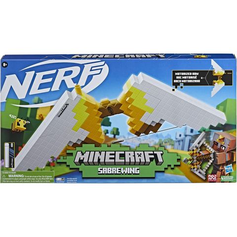  Nerf Minecraft Sabrewing Motorized Blaster Bow 