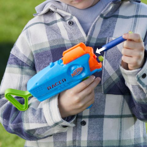  Đồ chơi vận động NERF Elite Junior Racer Easy Play Dart Blaster 