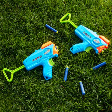  Đồ chơi vận động NERF Elite Junior Racer Easy Play Dart Blaster 