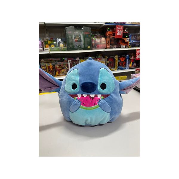 23win08 com gấu bông Squishmallows – Stitch With Watermelon 8-inch Plush – Disney