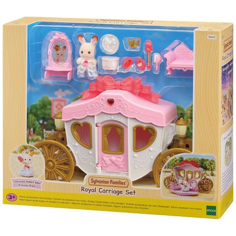  Đồ Chơi Sylvanian Families Kiệu Công Chúa EP-5543 Royal Carriage Set 