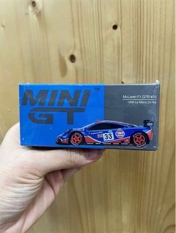  Xe mô hình Mini GT McLaren F1 GTR #33 1996 Lemans 24 Hr 