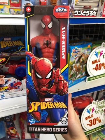  E7333 - 23win08 com chiến binh Titan Amor 30cm Spiderman 
