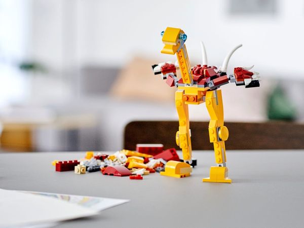 Bộ Lắp Ghép LEGO 31112 Sư Tử Wild Lion