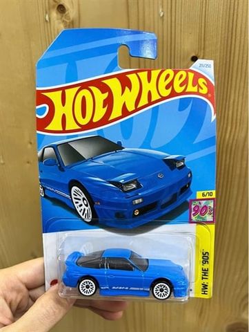  Xe mô hình HXR16 Hot Wheels Basic Car '96 Nissan 180SX Type X 