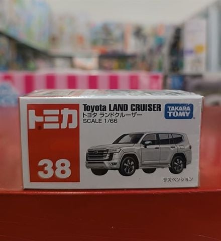  TOMICA No.38-10 Toyota Land Cruiser 300(BOX)-white 