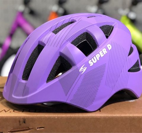  Mũ Super D - Màu tím 