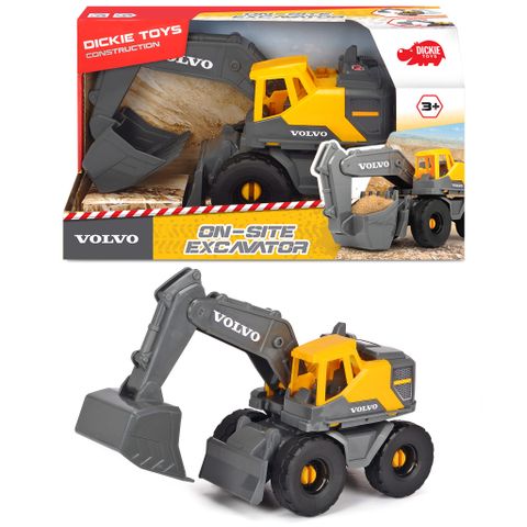  Đồ Chơi Xe Xây Dựng DICKIE TOYS Volvo On-site Excavator 