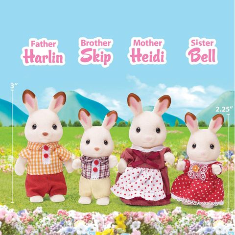  Hopscotch Rabbit Family Sylvanian Family 