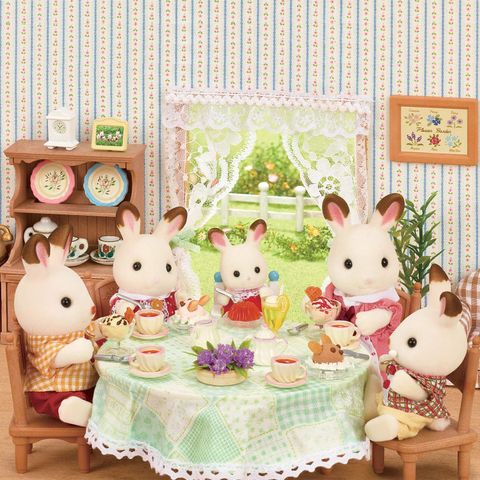  Hopscotch Rabbit Family Sylvanian Family 