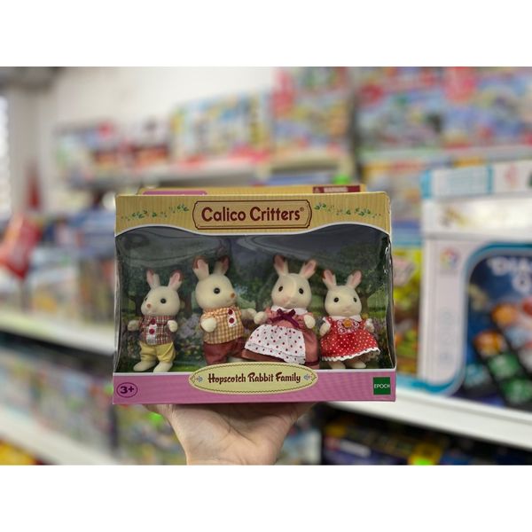 Hopscotch Rabbit Family Sylvanian Family