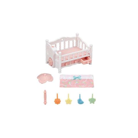  Đồ chơi Cũi em bé Sylvanian Families Calico Critters Merry Baby Crib 