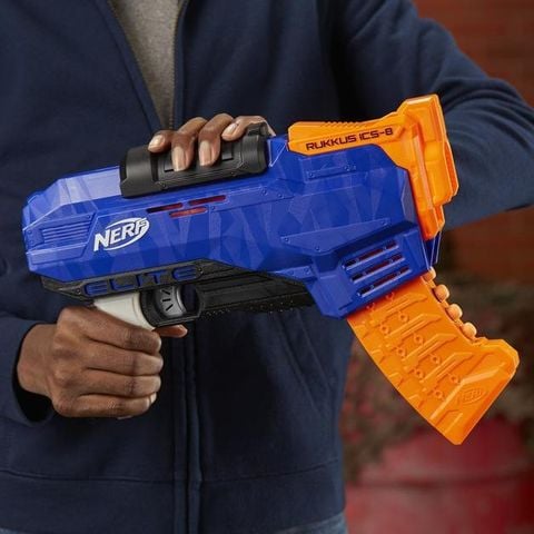  Súng đồ chơi NERF N-Strike Elite Rukkus ICS-8 Toy Brown 