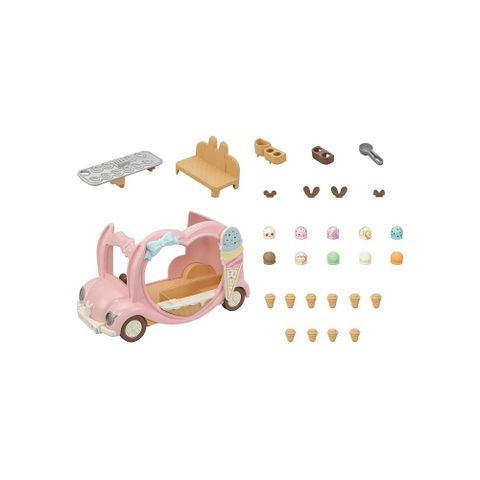 Sylvanian Families Happy Ice Cream Wagon EP-89 