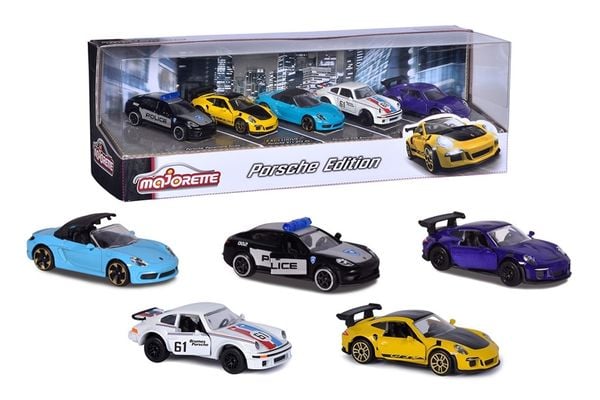  212053171 Bộ 5 Xe Mô Hình MAJORETTE Porsche 5 Pieces Giftpack 