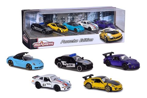  212053171 Bộ 5 Xe Mô Hình MAJORETTE Porsche 5 Pieces Giftpack 