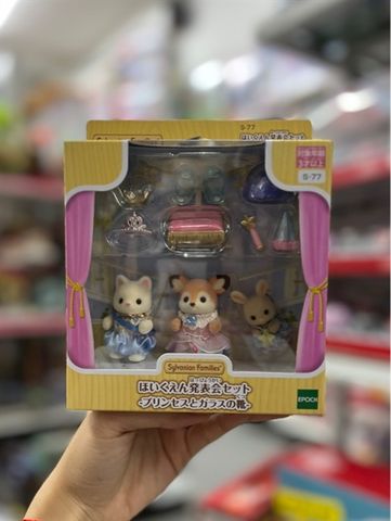  S-77 Sylvanian Families Princess Babies Glass Slipper Play 